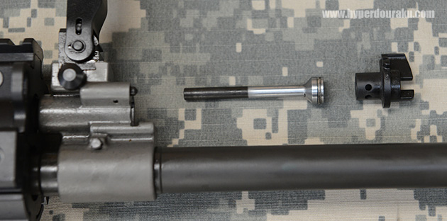 ガスピストン部