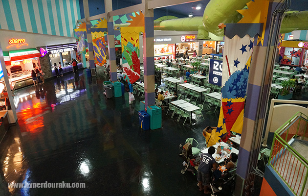 フードコートが充実