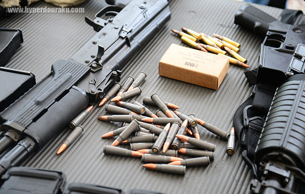 弾薬のローディング