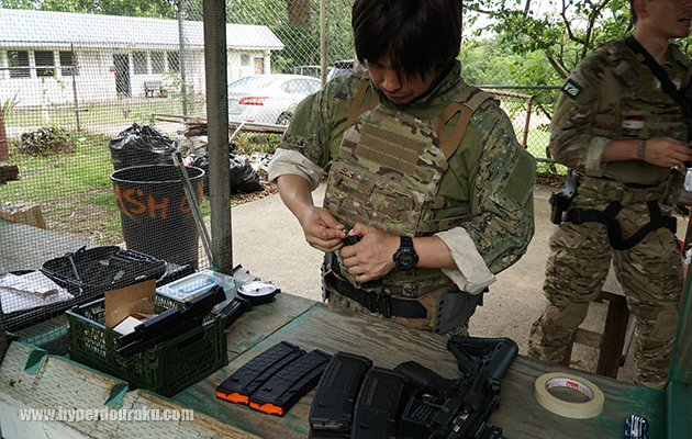 弾込めも自分で