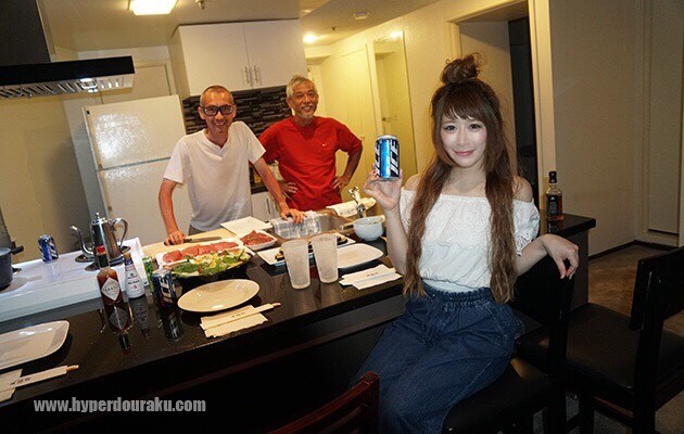 ステーキをご馳走