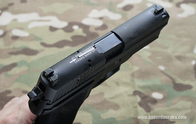 P229のスライドトップ