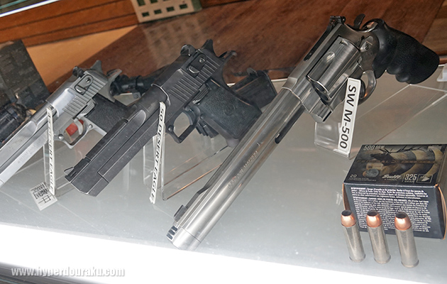 デザートイーグルやS&W M500