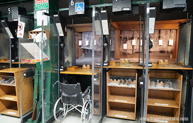 車いすのお客さんにも対応