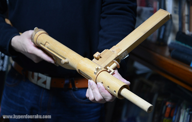 ステンマークIIの木製トイガン