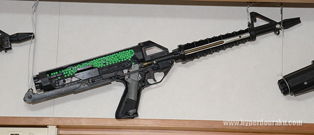 キャリコM100 セミオートガスガン