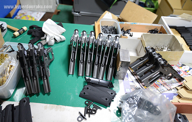 制作途中の新商品