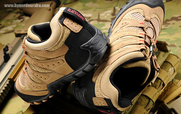 通気性の良いメッシュアッパー