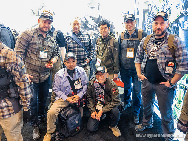 グループで着ると壮観