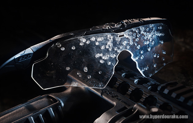 ショットガンで実射