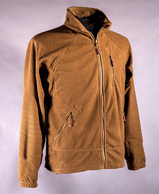 3ZIP POKETS GRID FLEECE