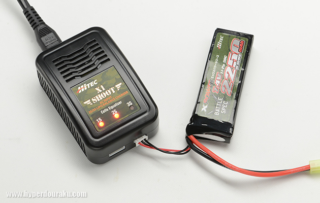 バランスポートに接続するだけ