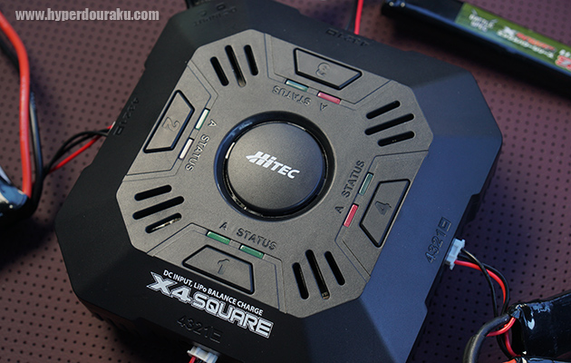 1~4のプッシュボタン