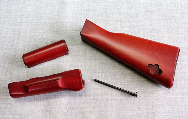 ストックとハンドガード上下の3点セット