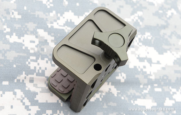 締め込み用のハンドル