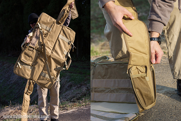 各部ズィッパーを閉めていくと