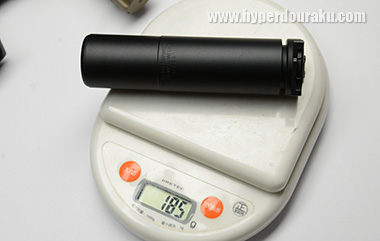 本体重量は185g