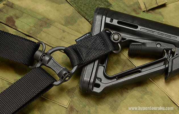 MAGPUL CTRストックのQDマウント