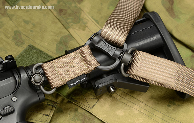 レシーバーエンドにQDマウント