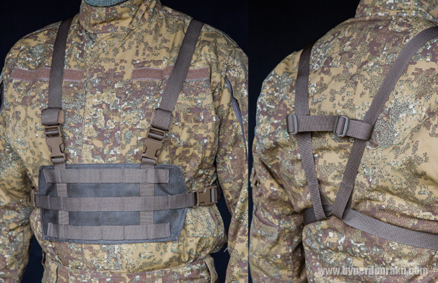 コンパクトなチェストリグパネル