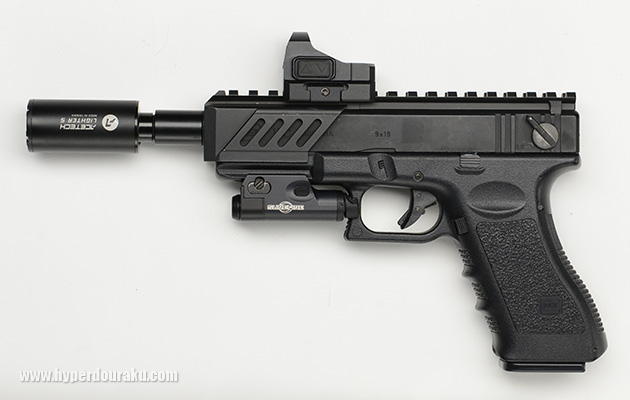 電動ハンドガンのグロック18C