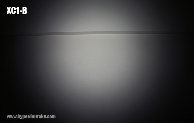 XC1の照射イメージ