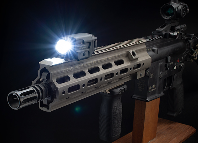 HK416のレイルトップ位置