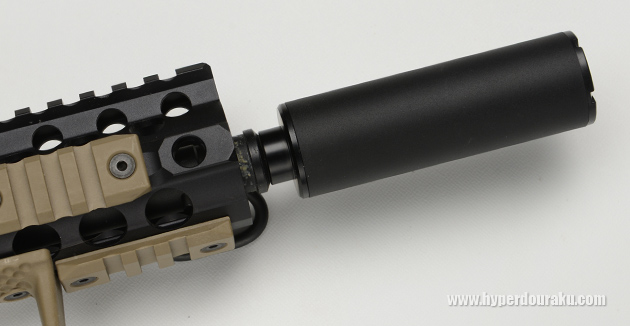 ライフルに取り付け