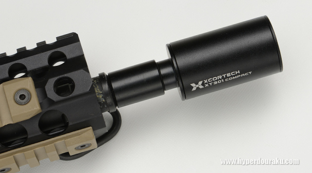 ライフルに付けると不格好