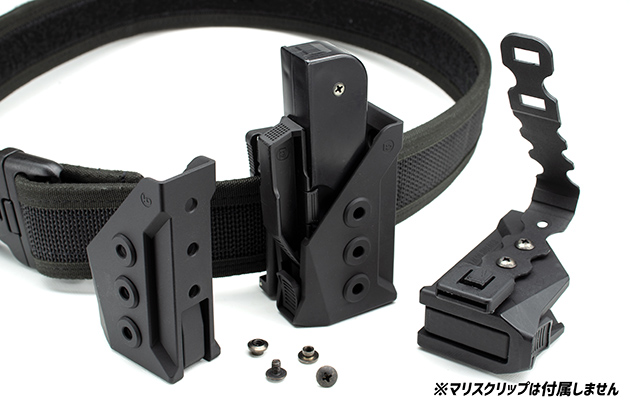 クリップに横付け