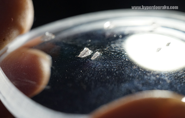 レンズそのものは破壊されなかった