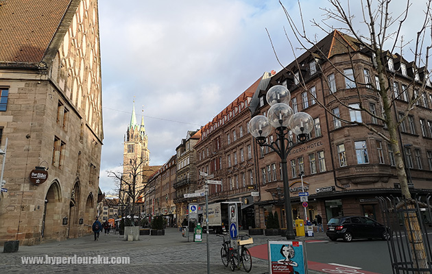 会場のあるメッセ駅まで向かう