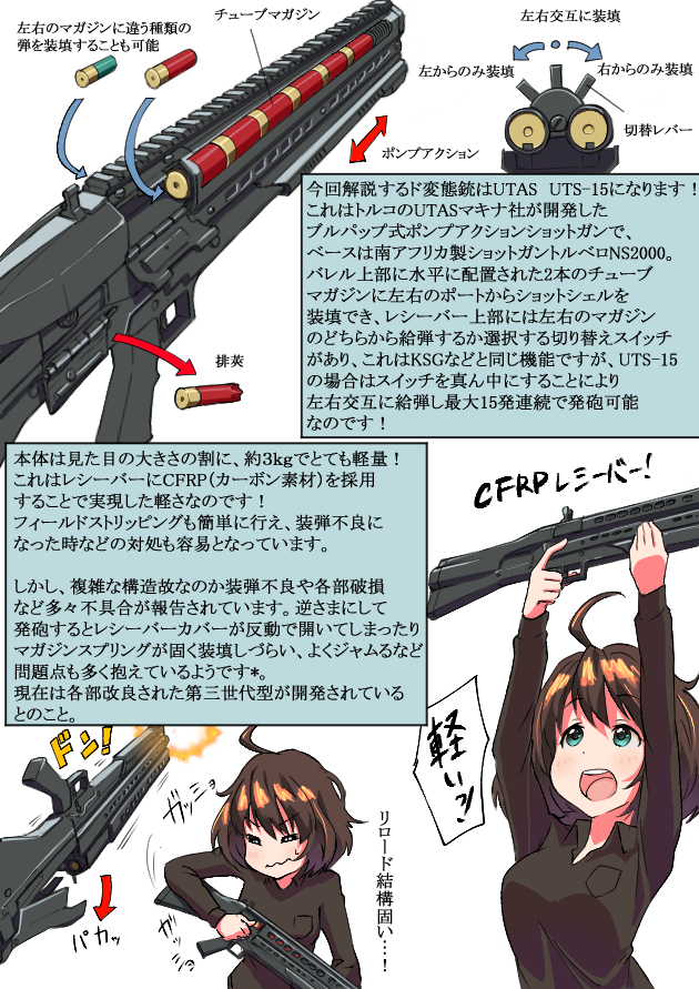 世界のド変態銃図鑑 Vol.30　UTAS UTS-15 2