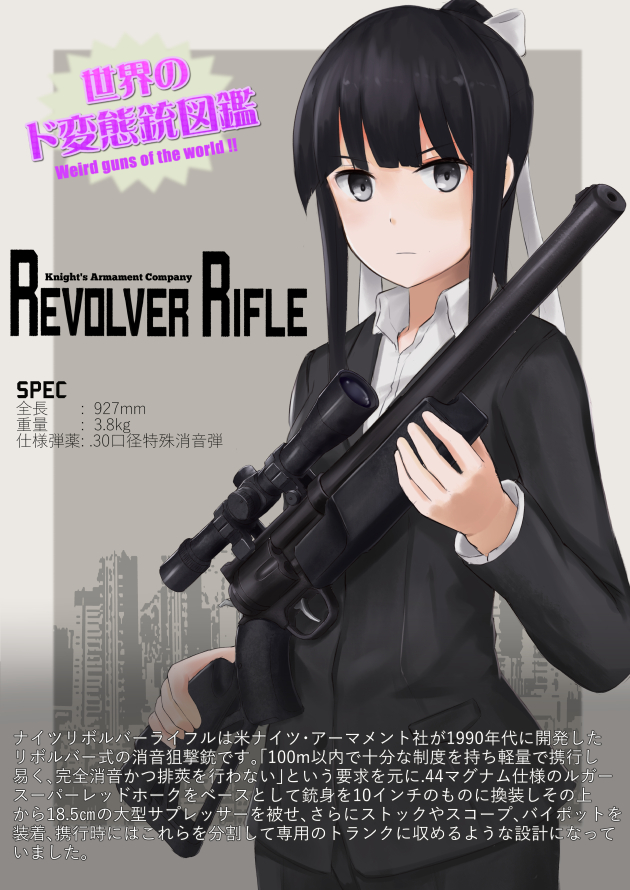 世界のド変態銃図鑑 Vol.34　KAC リボルバーライフル　1