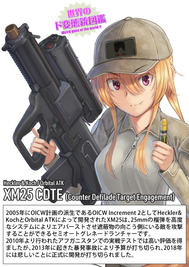 世界のド変態銃図鑑 Vol.42 XM25 CDTE 1