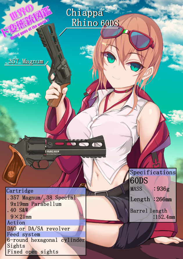 世界のド変態銃図鑑 Vol.54 Chiappa Rhino 1