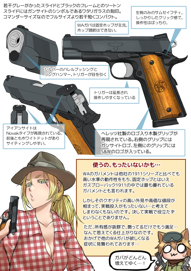 WA SW1911PD ガンサイトエディション 2