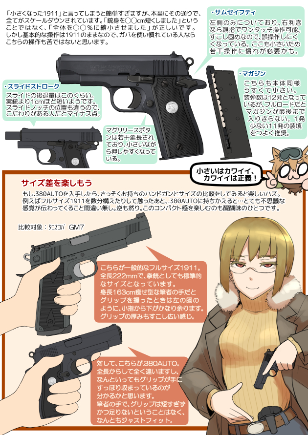 タナカワークス コルトガバメント .380 AUTO 2