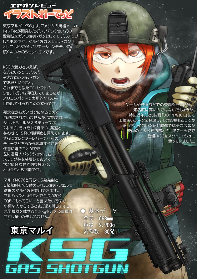 東京マルイ KSG 1