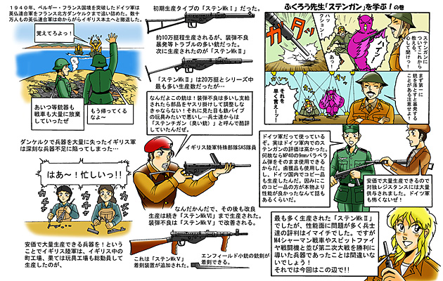 古今東西 銃火器あれこれ 「ステンMkII」 2