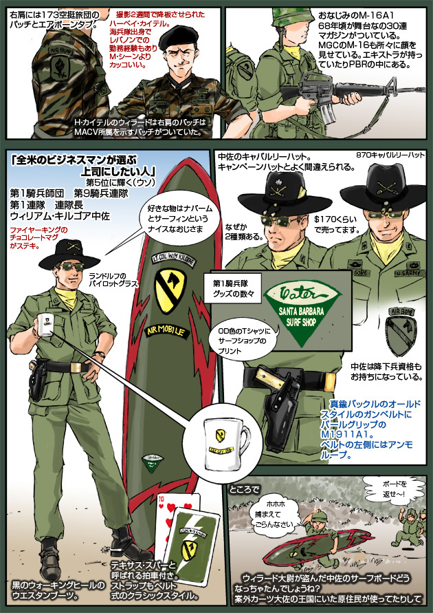 大尉と中佐のベトナムファッション 2