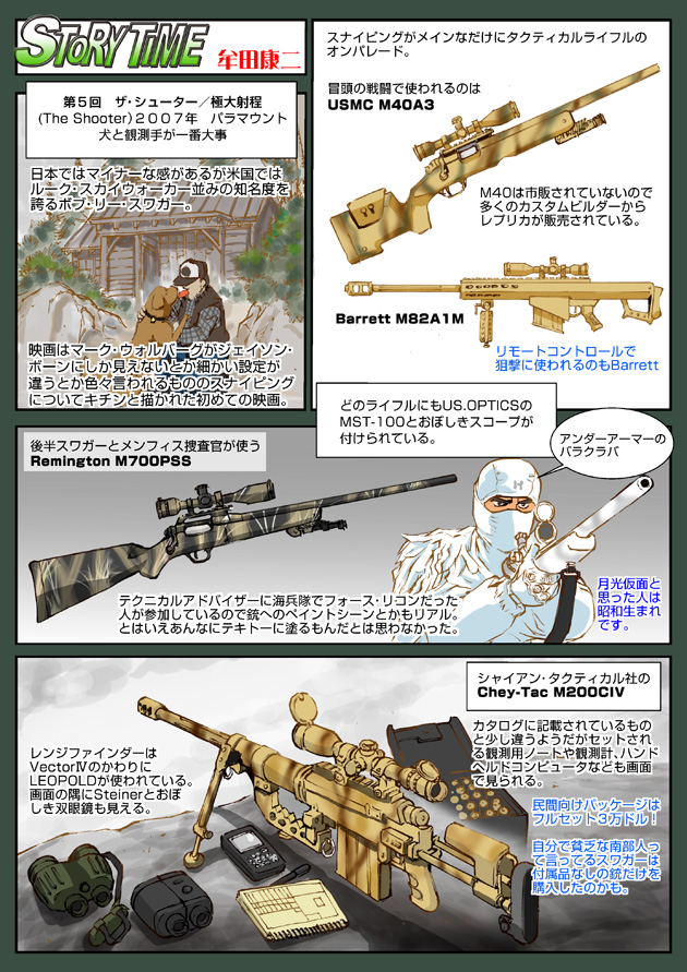 ザ・シューター/極大射程　犬と観測手が一番大事!　1