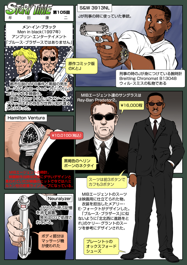 メン・イン・ブラック「ブルース・ブラザースではありません」1