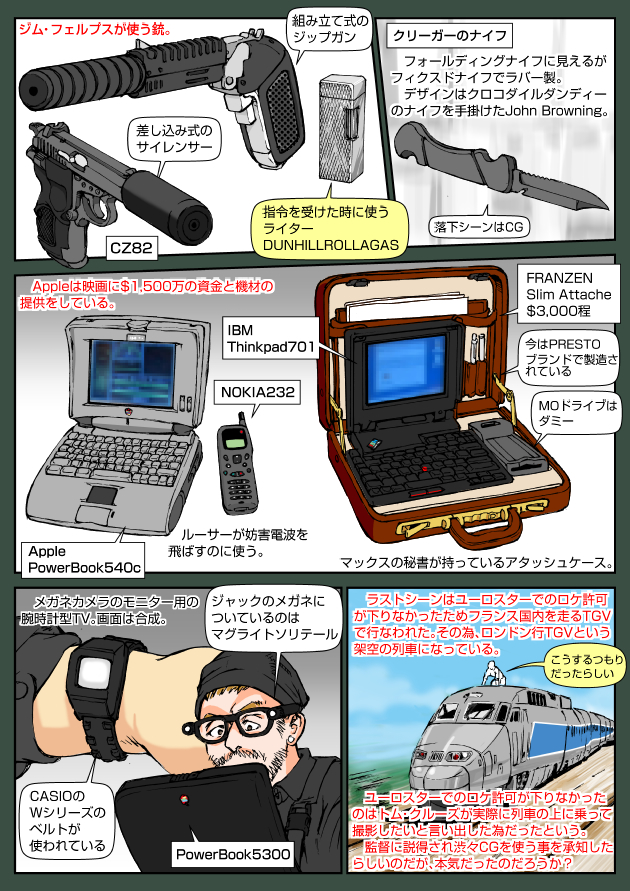 ミッション:インポシブル 「当局は一切関知しない」 2