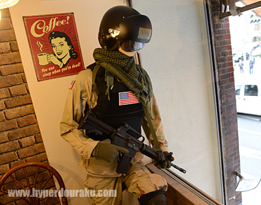 ブラックホークダウンごっこで活躍したマイク君