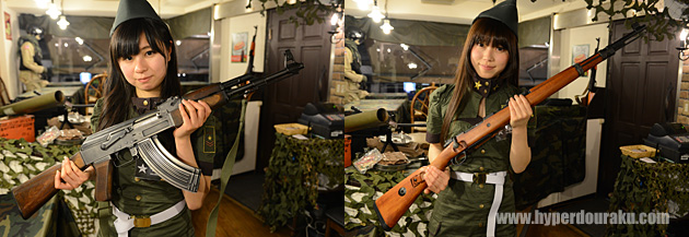 AK-47、モーゼルKar98k