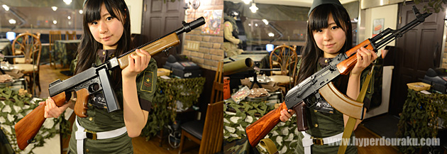 トンプソンM1A1、AKM