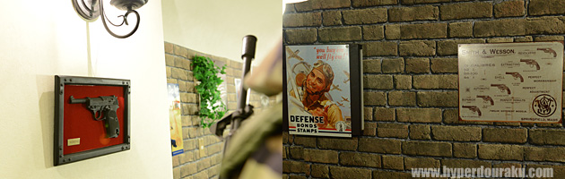 レトロでアメリカンなブリキ看板