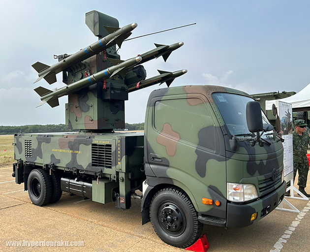 車載劍一対空ミサイル車