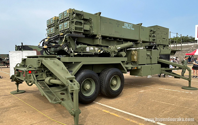 パトリオットPAC-3対空ミサイル